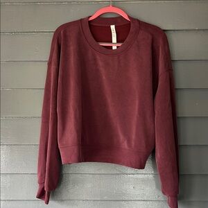 Cropped Softstreme Lululemon Crew